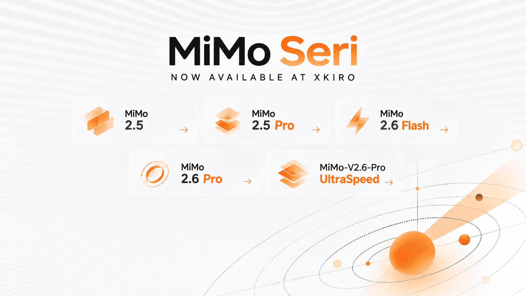 MiMo series now available at xKiro