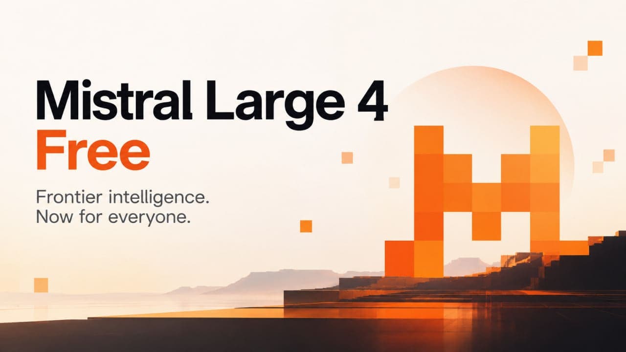 Mistral Large 4 free on xKiro