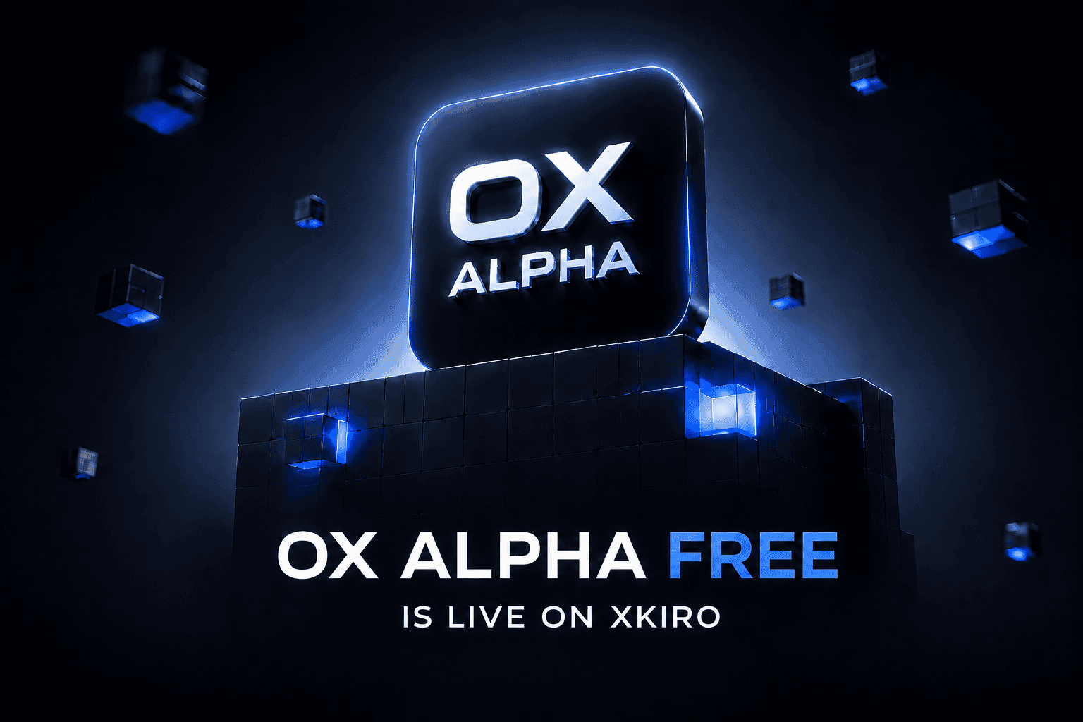OX Alpha free AI model on xKiro